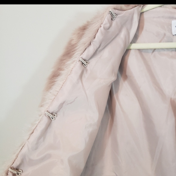 NWOT Blush Lush Faux Fur Jacket - Picture 3 of 5